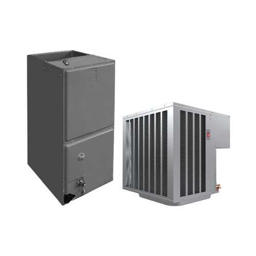 Rheem 5 Ton 57,000 BTU 15.2 SEER2 Heat Pump Split System R454B Select Series | WP14AY60AJ2NA RH2TY6024STANND - complete matched equipment bundle