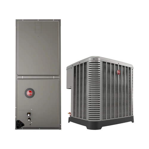 Rheem 4 Ton 45,500 BTU 15.2 SEER2 Air Conditioner Split System R454B | RA15AY48AJ1NA RH2VY6024STACNJ - complete matched equipment bundle