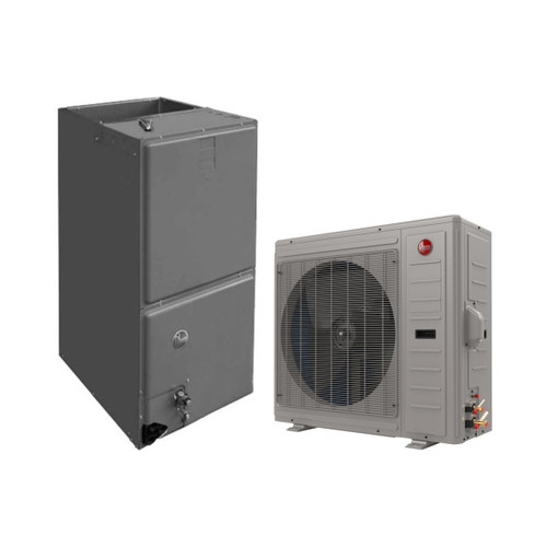 Rheem 2 Ton 21,200 BTU 18.0 SEER2 Air Conditioner Split System R454B | RD18AY24AJVCA RH2TY2417STANNJ - complete matched equipment bundle