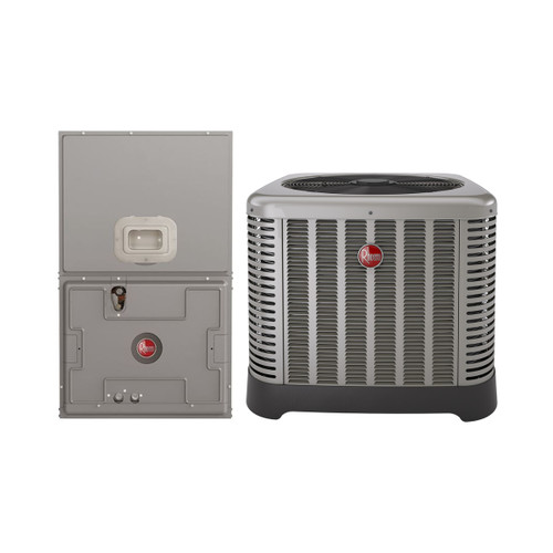 Rheem 3 Ton 34,200 BTU 16.0 SEER2 Heat Pump Split System R454B | RP15AY36AJ2NA RB2TY3621STANMJB10 - complete matched equipment bundle