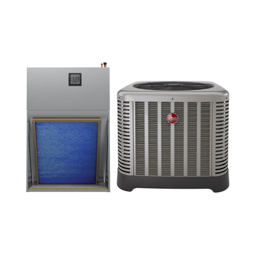 Rheem 2.5 Ton 28,400 BTU 15.2 SEER2 Heat Pump Split System R454B | RP15AY30AJ2NA RF2TY3624STANSJN00417 - complete matched equipment bundle