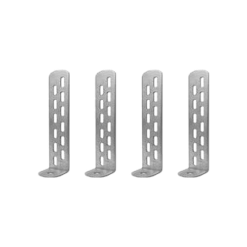 MTI GACUTD6KG Goodman condenser hurricane tie-down kit – four 6 in. 14-gauge galvanized tie-down clips