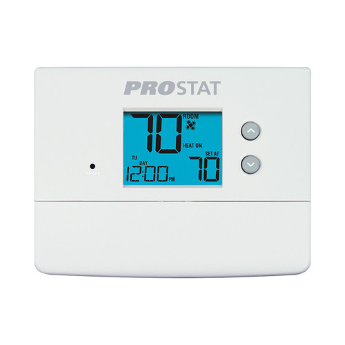 ProStat 4000 Universal Thermostat, 7-Day Programmable or Non-Programmable, 1 Heat / 1 Cool