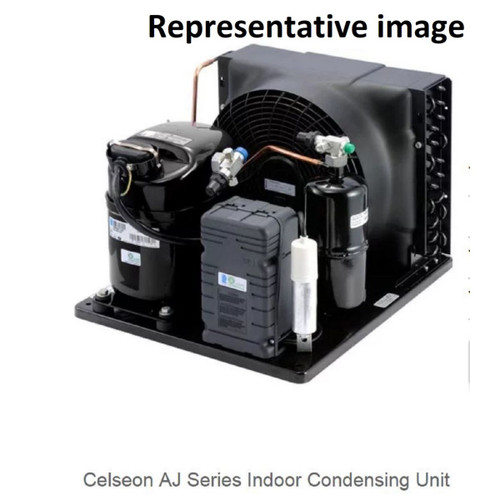Tecumseh 3/4 HP Medium Temp Celseon AK Indoor Condensing Unit, Reciprocating, R-404A/R-448A/R-449A, 208/230V 1-Phase | 2G715-19