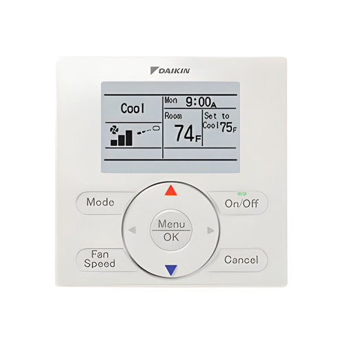 Daikin Wireless Remote Controller for Cassette Units | Compatible with FXZQ_TA, BYFQ60C2W1W | BYFQ60C2W1W