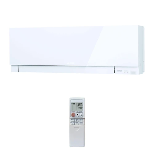 Mitsubishi Electric MSZ-EX18NLW indoor unit with remote control