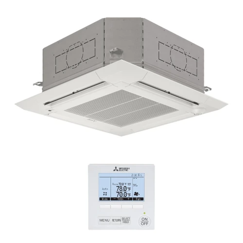 Mitsubishi Electric PLA-AE42NL indoor unit with wired remote controller