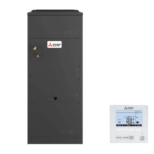 Mitsubishi Electric PVA-AA12NL indoor unit with wired remote controller