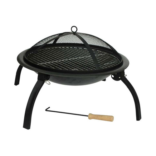Firesense 22" Folding Fire Pit | 60873 — view 1