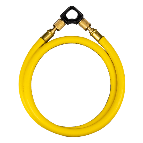 Appion MH380004AAY MegaFlow 3/8" Recovery Hose, 4 ft Yellow, 1/4" FL x 1/4" FL