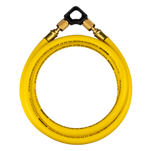 Appion MH380006AAY MegaFlow 3/8" Recovery Hose, 6 ft Yellow, 1/4" FL x 1/4" FL