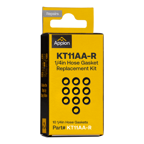 Appion KT11AA-R MegaFlow Hose Gasket 10-Pack for 1/4" Female Flare Fittings