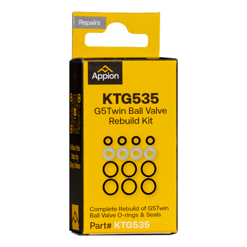 Appion KTG535 G5Twin Front Ball Valve Seal Replacement Kit