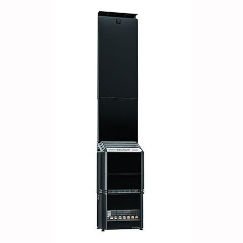 Saunum Air 5 Series 5kW Sauna Heater w/Climate Equalizer, Closed Basket, Black