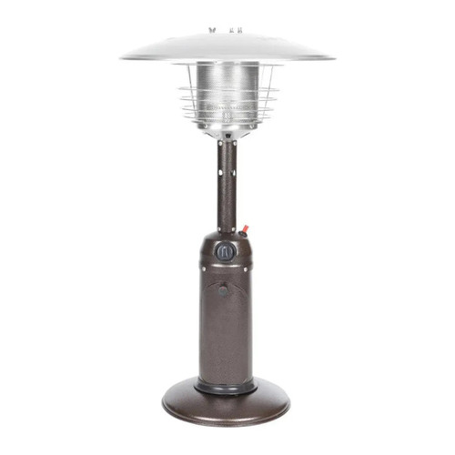 Firesense Hammer Tone Bronze Finish Table Top Patio Heater, model 61322