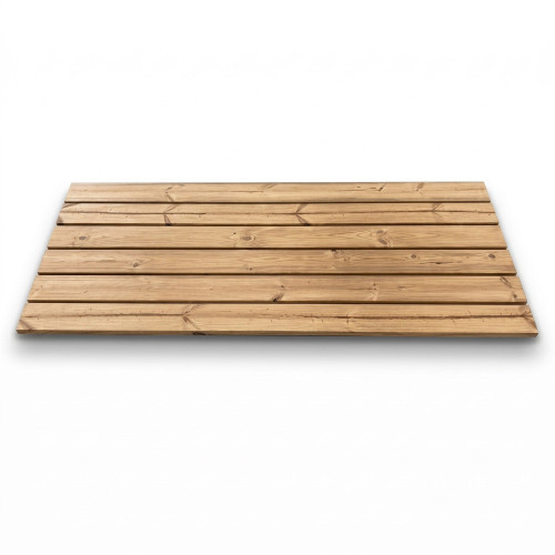 SaunaLife E7 Floor Flooring for E7 Series Sauna Barrels, Thermo-Spruce