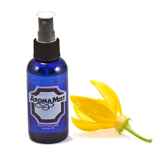AromaMist Ylang Ylang Aroma Bath Oil, 4-ounce Atomizing Spray Bottle