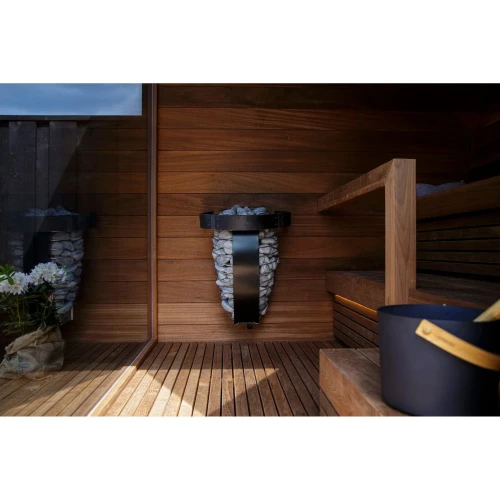 Harvia Spirit Series 6kW Black Sauna Heater, 240V 1-Phase