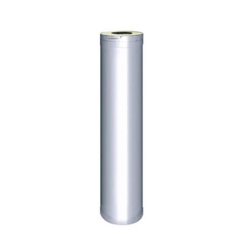 Harvia Sauna Wood Stove Chimney Extension, 1000mm, Stainless Steel