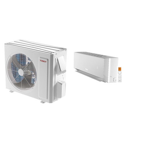 Tosot Aoraki 24,000 BTU 23.5 SEER2 Wall Mounted Ductless Mini Split Heat Pump with R32 Refrigerant White 208/230V
