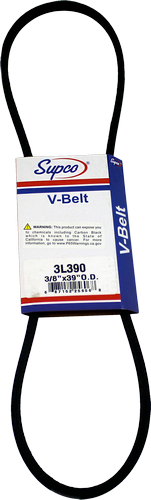 Supco 3L390 FHP V-Belt 39"