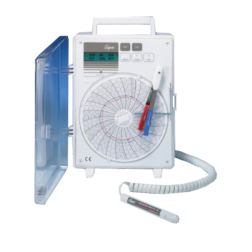 Supco CRTH2 Temperature Humidity Recorder, 110V
