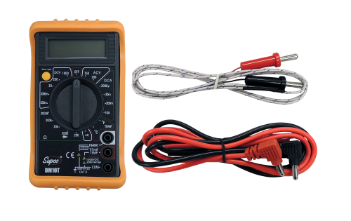 Supco DM10T Economy Dig Multimeter with Temp