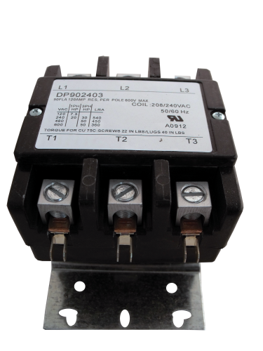 Supco DP902403 Contactor 90A 240V 3 Pole