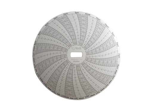 Supco E3010C24 Recorder Chart 24 Hr -30C to 10C (60-Pack)