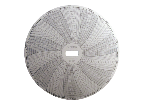 Supco E3010C7 Recorder Chart 7 Day -30C to 10C (60-Pack)