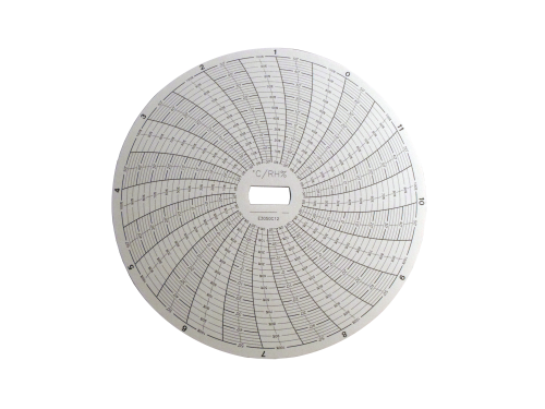 Supco E3050C12 Recorder Chart 12 Hr -30C to 50C (60-Pack)