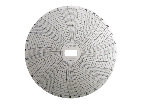 Supco E545C31 Recorder Chart 31 Day 5C to 45C (60-Pack)