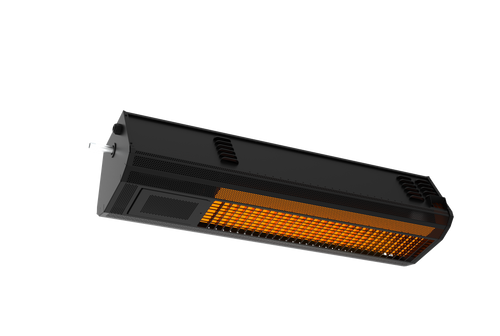 Schwank 25,000 BTU Outdoor Patio Heater Marine Grade Stainless Steel Heater with Black Finish | Natural Gas | supremeSchwank 2312 MO-2312-NG