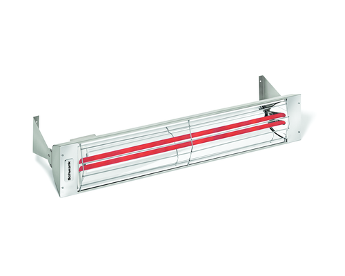 Schwank 33" Indoor/Outdoor Electric Infrared Heater | Dual Bulb | 3000W | 208V/3 | electricSchwank ESD-3033 ES-3033-20