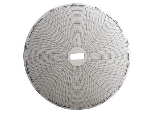 Supco S045C24 Recorder Chart 24 Hr 0 to 45 C (60-Pack)