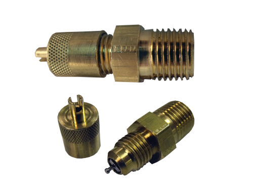 Supco SF1414 Access Body, 1/4" Male Flare x 1/4" MPT