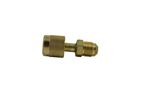 Supco SF2037 Coupler, Gas Retaining 3/8" Male Flare x 1/4" Female Flare