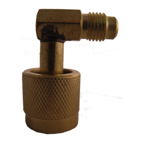 Supco SF2090 Coupler Gas Retaining 90°, 1/4" Female Flare x 1/4" Male Flare