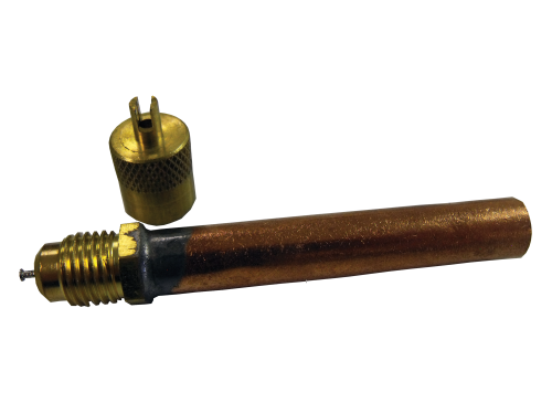 Supco SF3606 Line Service Valve, 3/8" OD Tube, with Wrench Cap