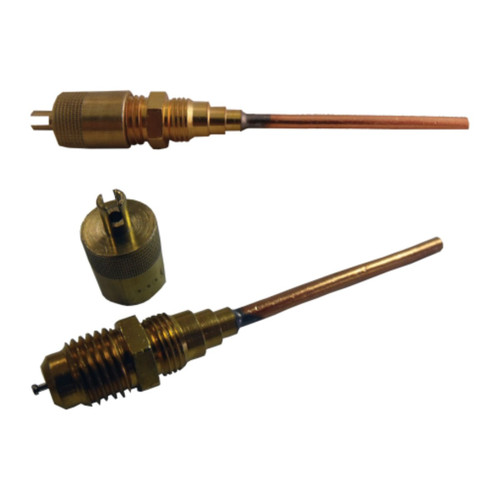 Supco SF3608 Line Service Valve, 1/8" OD Tube, with Wrench Cap