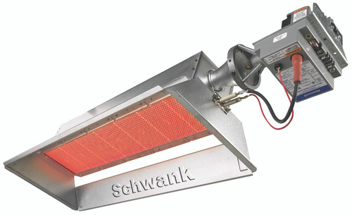Schwank 63.7" Long 200,000 BTU High Intensity Luminous Heater | Liquid Propane | 24 VAC | ecoSchwank EC-00200-LP