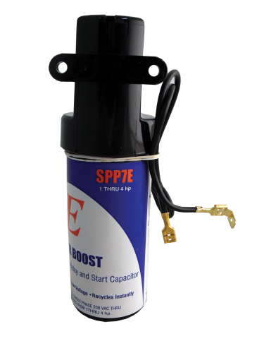 Supco SPP7E E Series Hard Start, 1 to 4HP 250VAC
