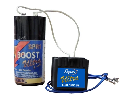 Supco SPR1 Ultra Start Series Hard Start, MPR1 with NO Plastic Cap