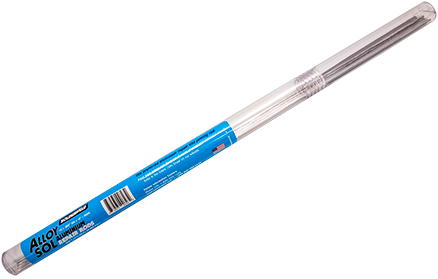 Supco SW-AS09310K Alloy Sol™ - Aluminum Repair and Joining Rod, 10 Rod Pack