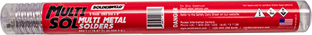Supco SW-MS09305.5 Multi Sol™ - Low Temp Dissimilar Metals Bonding Rods, 8% Rod Pack