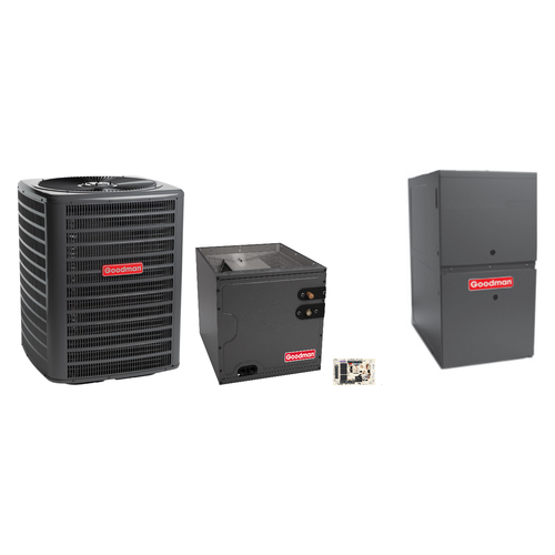 Goodman 1.5 Ton Heat Pump & Gas Furnace Dual Fuel System