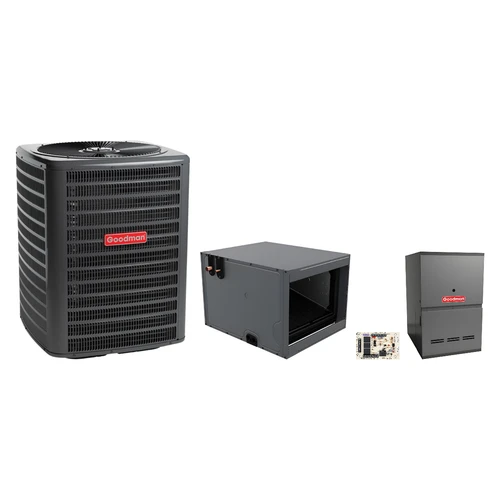 Goodman 1.5 Ton Heat Pump & Gas Furnace Dual Fuel System