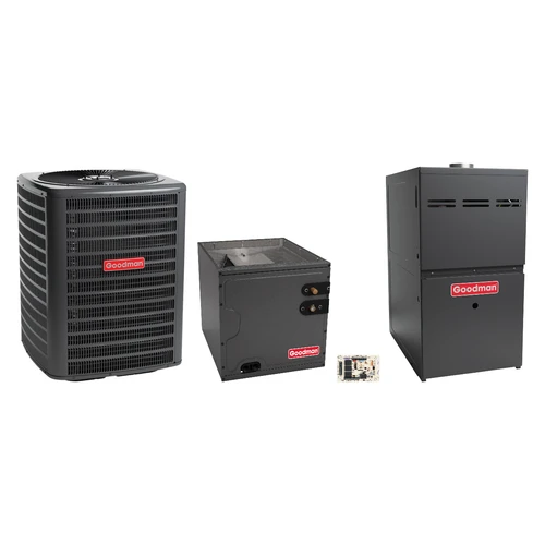 Goodman 1.5 Ton Heat Pump & Gas Furnace Dual Fuel System