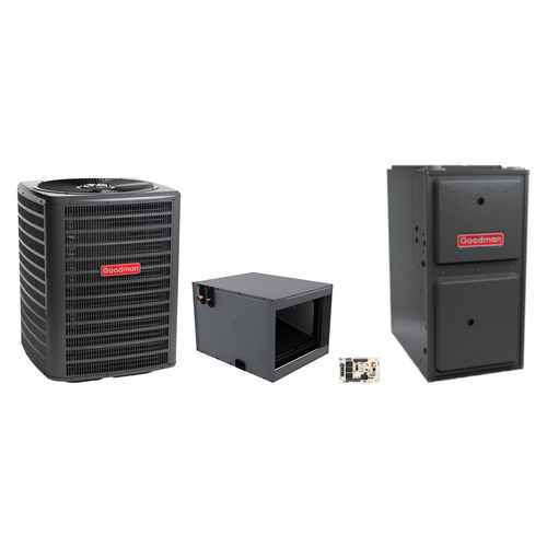 Goodman 1.5 Ton Heat Pump & Gas Furnace Dual Fuel System