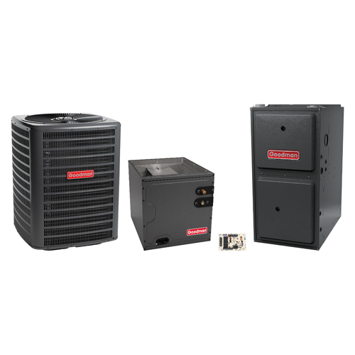 Goodman 1.5 Ton Heat Pump & Gas Furnace Dual Fuel System